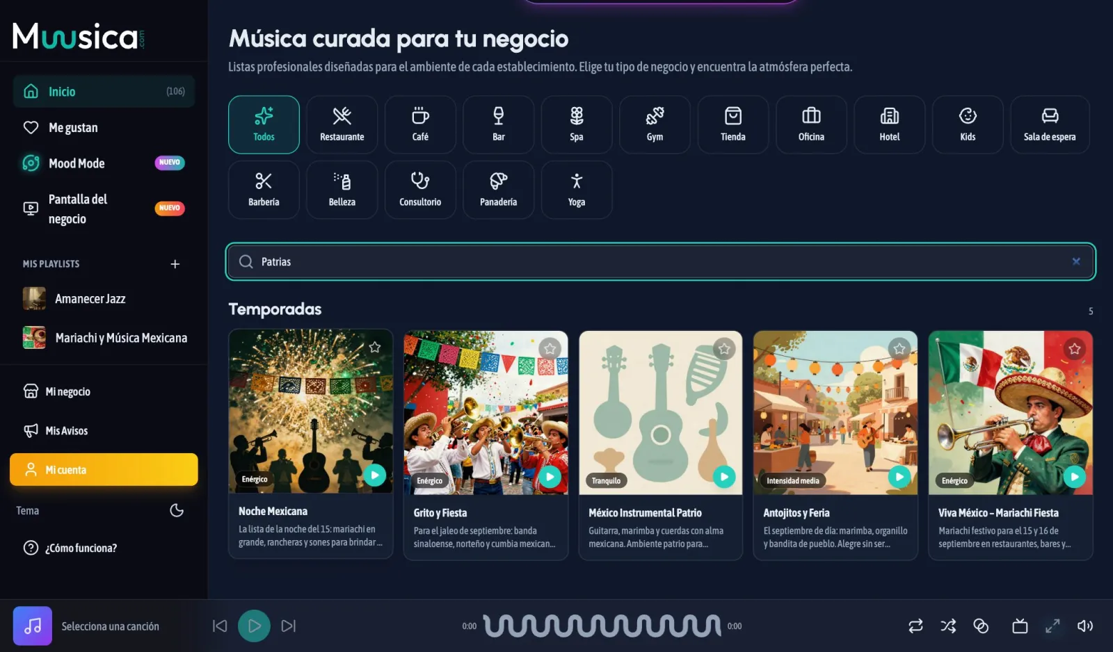 Buscando «Patrias» en Explorar